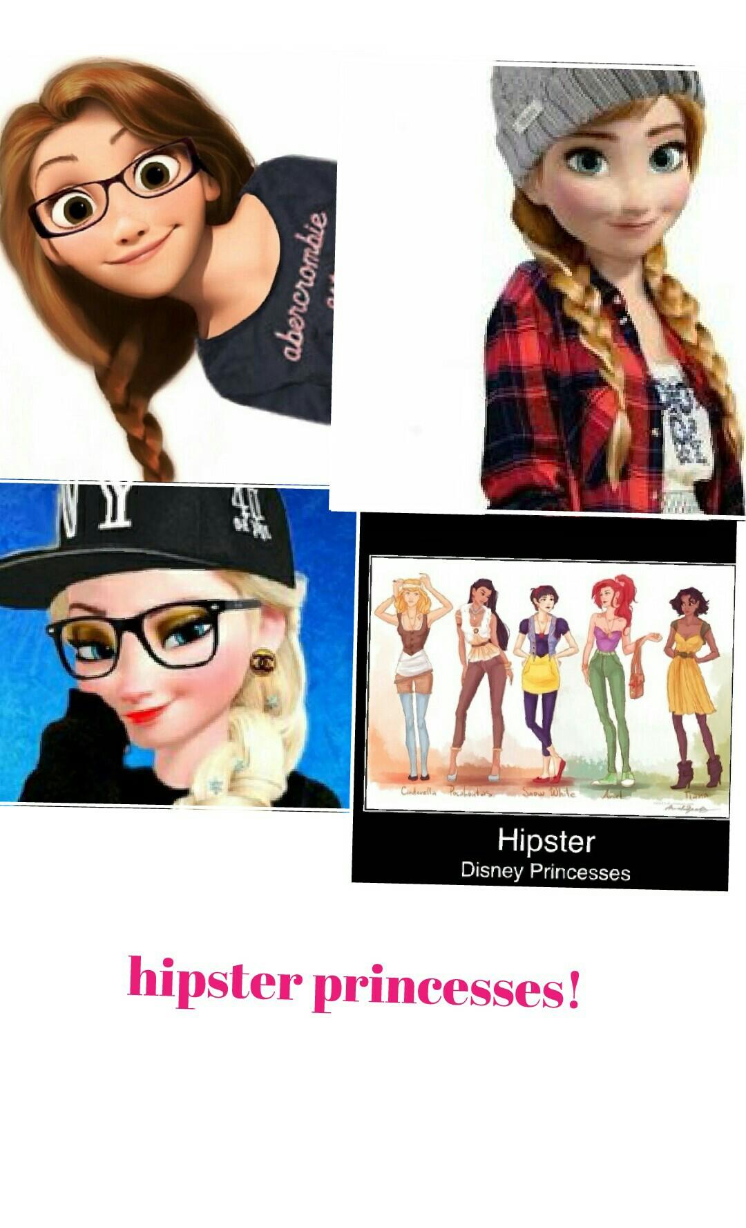 hipster princesses! 